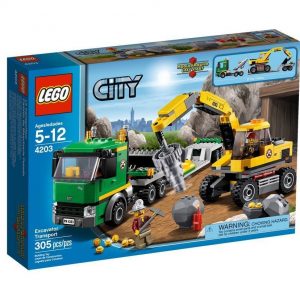 LEGO® 4203 City Koparka z transporterem