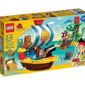 LEGO® 10514 Duplo Jake i Piraci z Nibylandii, Statek piracki Jake