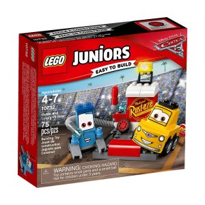 LEGO® 10732 Juniors Auta 3 – Punkt serwisowy Guido i Luigiego