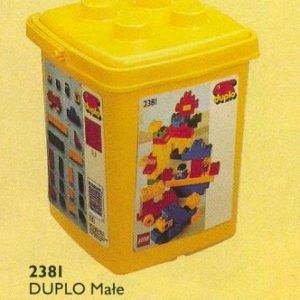 LEGO® 2381 Duplo Małe wiaderko Klocek na klocek