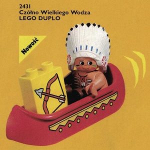 LEGO® 2431 Duplo Czółno Wielkiego Wodza