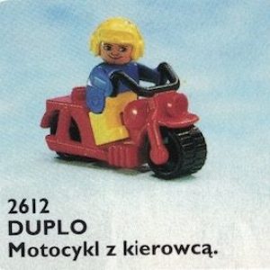 LEGO® 2612 Duplo Motocykl z kierowcą