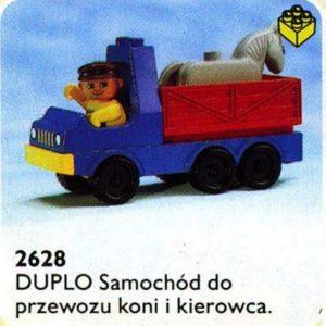 LEGO® 2628 Duplo Samochód do przewozu koni i kierowca
