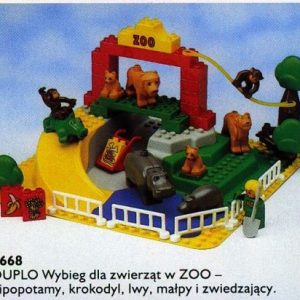 LEGO® 2668 Duplo Wybieg dla zwierząt w ZOO