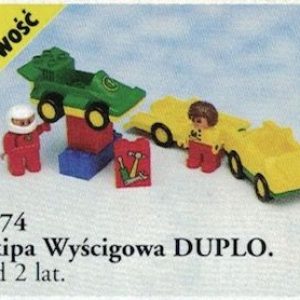LEGO® 2674 Duplo Ekipa wyścigowa