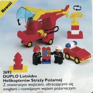 LEGO® 2692 Duplo Lotnisko Helikopterów Straży Pożarnej