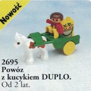 LEGO® 2695 Duplo Powóz z kucykiem