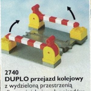 LEGO® 2740 Duplo Przejazd kolejowy