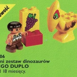LEGO® 2806 Duplo Mini zestaw dinozaurów