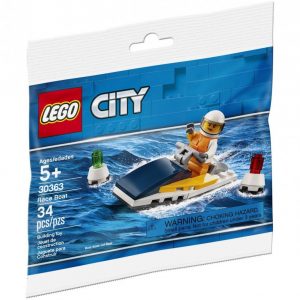 LEGO® 30363 City Łódź wyścigowa