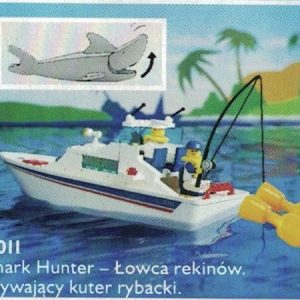 LEGO® 4011 Statki Pływający kuter rybacki – Łowca rekinów