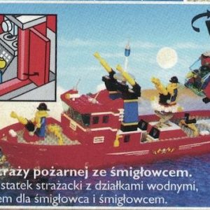 LEGO® 4031 Statki Statek straży pożarnej z śmigłowcem