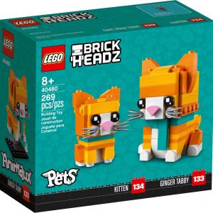 LEGO® 40480 BrickHeadz Pręgowany rudy kot