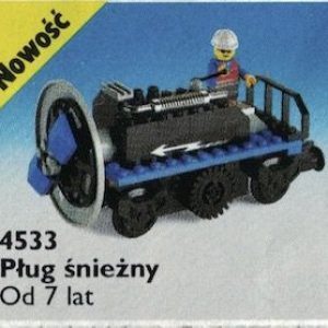 LEGO® 4533 Pociąg Pług śnieżny