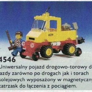 LEGO® 4546 Pociąg Pojazd drogowo-kolejowy