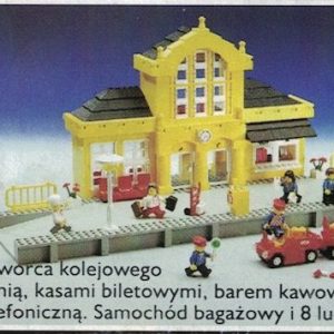 LEGO® 4554 Pociąg Budynek dworca kolejowego