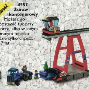 LEGO® 4557 Pociąg Żuraw kontenerowy