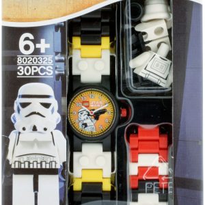 LEGO® 5005098 Star Wars Zegarek dla dzieci z minifigurką szturmowca Imperium