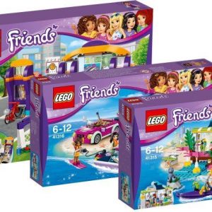 LEGO® 5005409 Friends Letnie zestawy do zabawy 3w1 41312 + 41315 + 41316