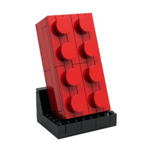 LEGO® 5006085 Promocyjne Czerwony klocek LEGO® do zbudowania 2×4