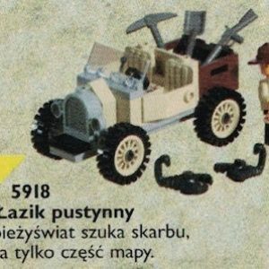 LEGO&reg; 5918 Adventurers Łazik pustynny