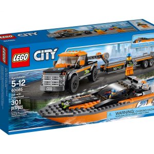 LEGO® 60085 City Terenówka z motorówką