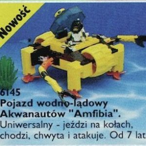 LEGO® 6145 Aquazone Pojazd wodno-lądowy Akwanautów Amfibia