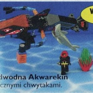 LEGO® 6155 Aquazone Łódź Podwodna Akwarekin
