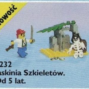 LEGO® 6232 Pirates Jaskinia Szkieletów