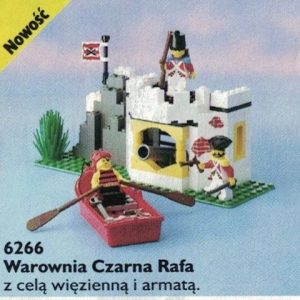 LEGO® 6266 Pirates Warownia Czarna Rafa