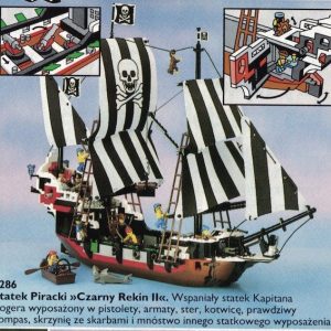 LEGO® 6286 Pirates Statek Piracki Czarny Rekin II