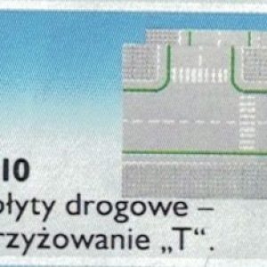 LEGO® 6310 Town Płyty drogowe skrzyżowanie T