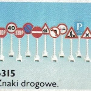 LEGO® 6315 Town Znaki drogowe