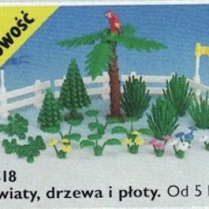 LEGO® 6318 Town Kwiaty, drzewa i płoty