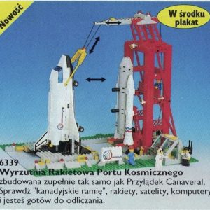 LEGO® 6339 Town Wyrzutnia Rakietowa Portu Kosmicznego