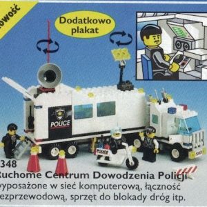 LEGO® 6348 Town Ruchome Centrum Dowodzenia Policji