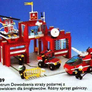 LEGO® 6389 Town Centrum dowodzenia straży pożarnej