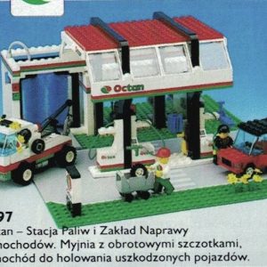 LEGO® 6397 Town Octan – Stacja Paliw i Zakład Naprawy Samochodów