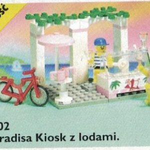 LEGO® 6402 Town Paradisa Kioski z lodami
