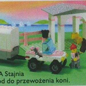 LEGO&reg; 6405 Town Stajnia i samoch&oacute;d do przewożenia koni