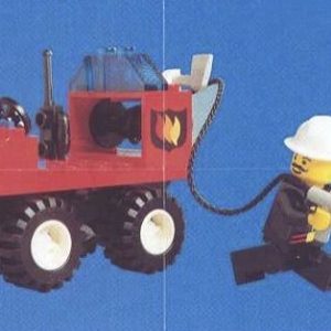LEGO® 6407 Town Samochód Komendanta Straży Pożarnej