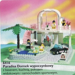 LEGO® 6416 Town Paradisa Domek wypoczynkowy z basenem