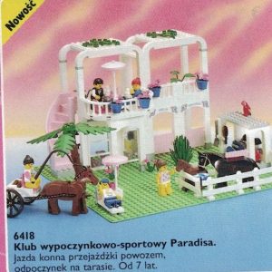 LEGO® 6418 Town Klub wypoczynkowo – sportowy Paradisa
