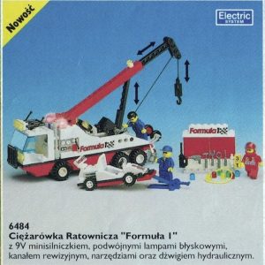 LEGO® 6484 Town Ciężarówka Ratownicza Formuła I