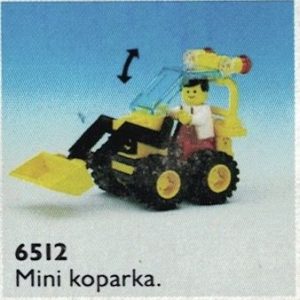 LEGO® 6512 Town Mini koparka