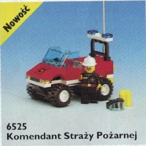 LEGO® 6525 Town Komendant Straży Pożarnej