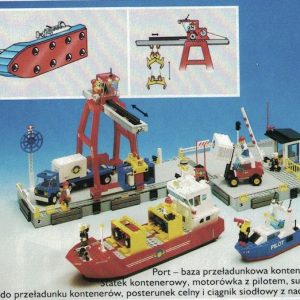 LEGO® 6542 Town Port – baza przeładunkowa kontenerów