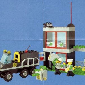 LEGO® 6566 Town Bank i karetka do przewozu pieniędzy