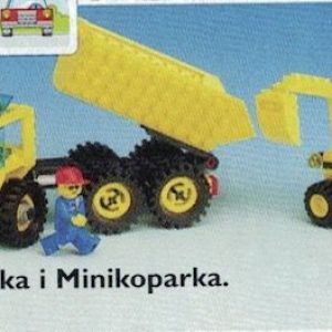 LEGO® 6581 Town Wywrotka i Minikoparka