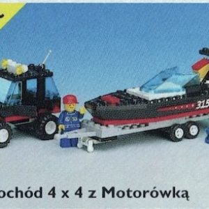 LEGO® 6596 Town Samochód 4×4 z Motorówką